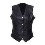 Nieuw bikervest van echt leer, Motoren, Kleding | Motorkleding, Ophalen of Verzenden, Nieuw met kaartje, Dames, Jas | leer