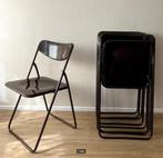 Ikea TED Klapstoel Zwart Vintage Retro Gammelgaard Niels, Ophalen of Verzenden, Gebruikt