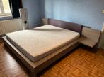 Bed, Matras en Lattenbodem - 1,80 m x 2 m, Huis en Inrichting, Slaapkamer | Bedden, Ophalen, Zo goed als nieuw
