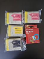 5 inktpatronen voor een printer Brother LC970, Computers en Software, Printerbenodigdheden, Ophalen