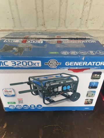 Groupe électrogène generateur 2600W Mercure neuf, Enlèvement, Neuf