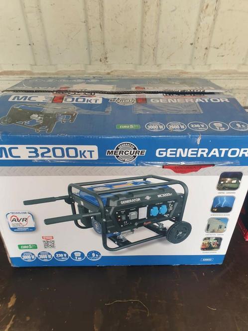 Nieuwe Mercure-generator van 2600 W, Doe-het-zelf en Bouw, Aggregaten, Nieuw, Ophalen