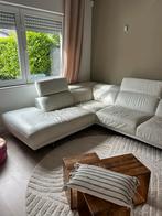 Natuzzi zetel, Huis en Inrichting, Ophalen, Gebruikt, Leer