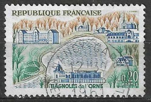 Frankrijk 1958 - Yvert 1293 - Bagnoles-de-l'Orne (ST), Timbres & Monnaies, Timbres | Europe | France, Affranchi, Envoi
