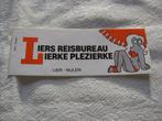 Vintage Sticker Lierke Plezierke Lier Nijlen 1980, Verzamelen, Stickers, Ophalen of Verzenden, Nieuw, Overige typen