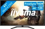 Iiyama G-Master G4380UHSU 4K 144Hz gaming monitor, Informatique & Logiciels, Moniteurs, Gaming, Iiyama, Enlèvement ou Envoi, Moins de 1 ms