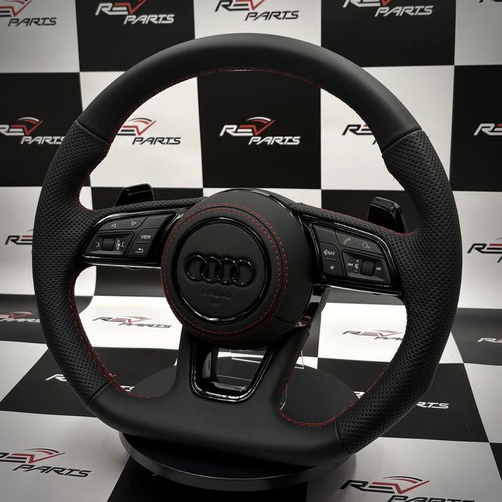 Volant Audi S RS S line upgrade entièrement en cuir, Autos : Pièces & Accessoires, Commande, Audi, Neuf, Enlèvement ou Envoi