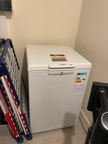 Whirlpool WH1410 diepvries, Elektronische apparatuur, Vriezers en Diepvrieskisten, Ophalen, Vrieskist, Zo goed als nieuw, Energieklasse A of zuiniger