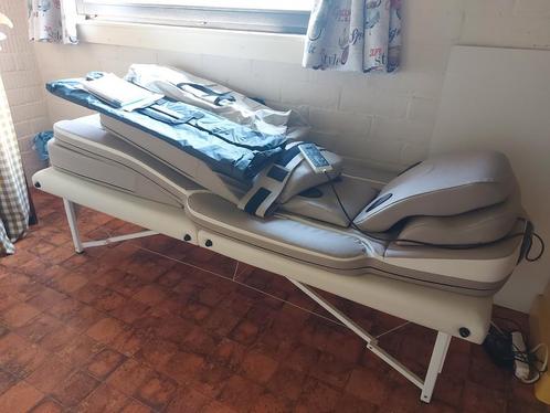 Andullatiematras luxeuitvoering met onderstel, Sport en Fitness, Massageproducten, Zo goed als nieuw, Ophalen