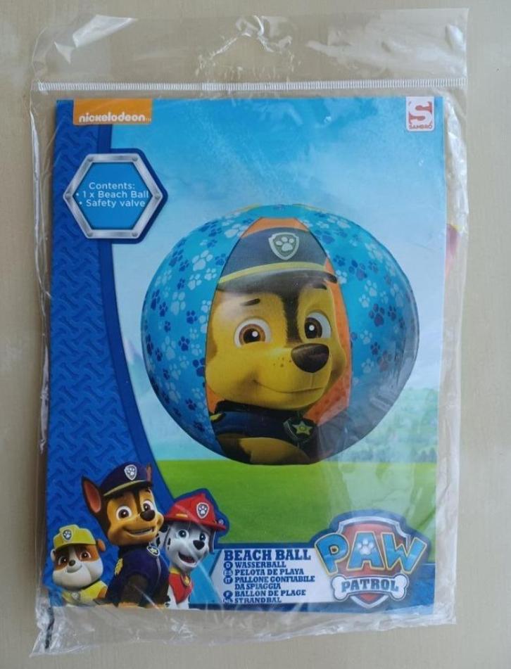 Strandbal Paw Patrol - NIEUW, Kinderen en Baby's, Speelgoed | Buiten | Opblaasfiguren, Nieuw, Ophalen of Verzenden