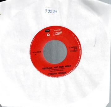 Vinyl, 7"   -   Freddy Breck – Überall Auf Der Welt beschikbaar voor biedingen