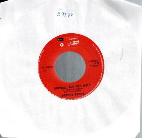 Vinyl, 7"   -   Freddy Breck – Überall Auf Der Welt, Cd's en Dvd's, Vinyl | Overige Vinyl, Overige formaten, Ophalen of Verzenden