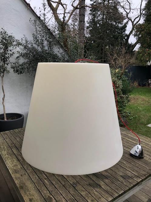 Italiaanse design lamp (FontanaArte - AMAX XXL), Huis en Inrichting, Lampen | Hanglampen, Gebruikt, Kunststof, Metaal, Ophalen