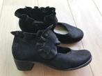 Zwarte schoenen sierboord Loints of Holland maat 37, Ophalen of Verzenden, Schoenen met lage hakken, Zo goed als nieuw, Zwart