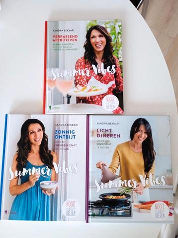 3 kookboeken Sandra bekkari 