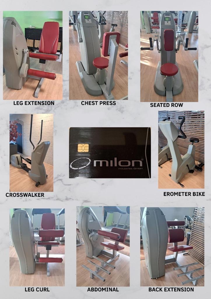Milon Cirkel, Sport en Fitness, Fitnessmaterialen, Gebruikt, Overige typen, Armen, Benen, Borst, Buik, Rug, Ophalen