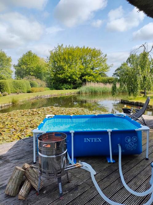 Zwembad verwarming spiraal warmtewisselaar RvS 316, Tuin en Terras, Zwembad-toebehoren, Nieuw, Verwarming, Ophalen of Verzenden