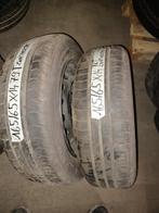 Banden op velg 4x100 16565x14 Continental, Auto-onderdelen, Banden en Velgen, Ophalen