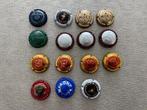 Verschillende Champagne capsules, Ophalen