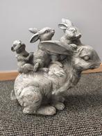 Statuette lapin Clayre & Eef avec ses petits, Enlèvement