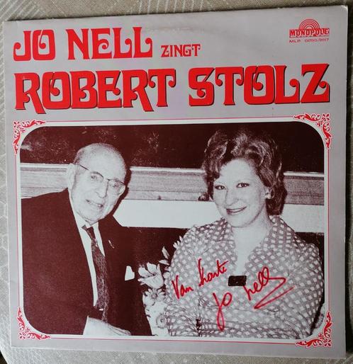 Jo Nell zingt Robert Stolz - gesigneerd!, CD & DVD, Vinyles | Classique, Utilisé, 12 pouces, Enlèvement ou Envoi
