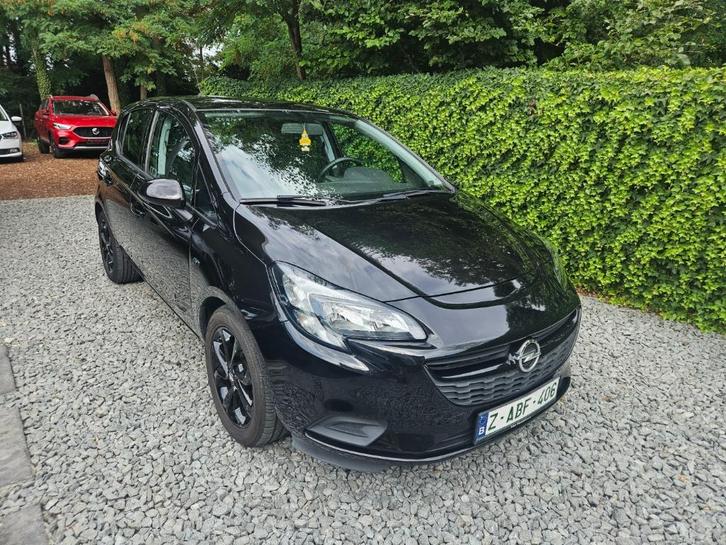 OPEL CORSA BLACK EDITION 1.0 BENZINE 12MAANDEN GARANTIE, Auto's, Opel, Bedrijf, Te koop, Corsa, ABS, Airbags, Airconditioning