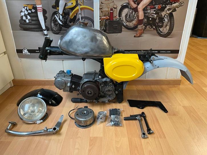 Honda Monkey J1 project, Fietsen en Brommers, Brommers | Honda, Gebruikt, Ophalen