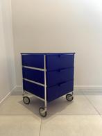 Kartell Mobil 3 trolley kobaltblauw, Ophalen