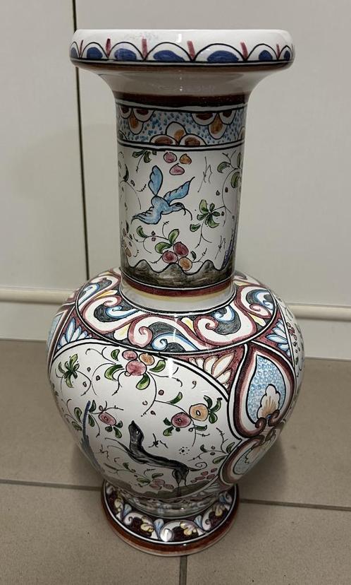 Heel mooie Vaas - Portugees - 38cm - Berardos, Antiek en Kunst, Antiek | Vazen, Ophalen of Verzenden