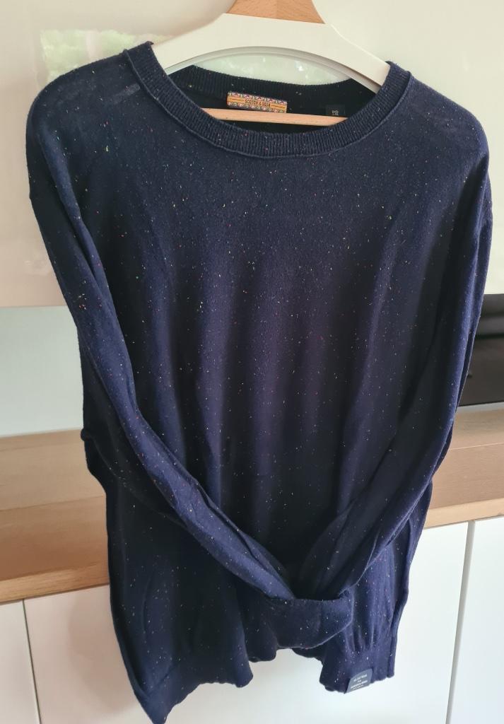 Blauw truitje 'Scotch & Soda' (maat: XXL), Kleding | Dames, Truien en Vesten, Zo goed als nieuw, Maat 46/48 (XL) of groter, Blauw