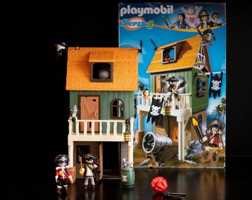 Playmobil 4796 Geheime piratenvesting – ZGAN, Kinderen en Baby's, Speelgoed | Playmobil, Zo goed als nieuw, Complete set, Ophalen of Verzenden