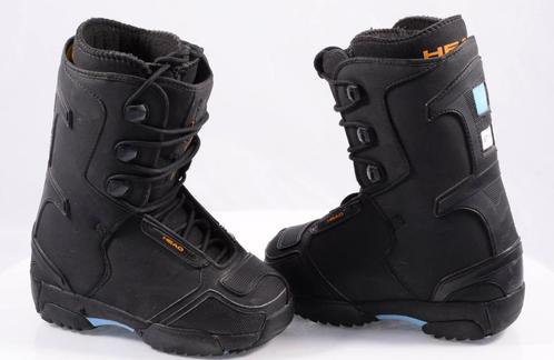 36 EU kinder snowboard schoenen HEAD, strap center, black, Sport en Fitness, Snowboarden, Gebruikt, Schoenen, Verzenden