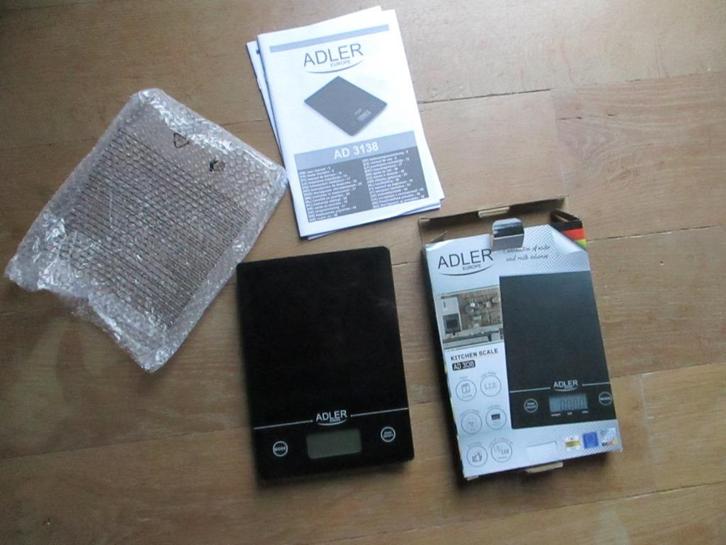 Elecktronische keukenweegschaal met LCD scherm , nog nieuw, Elektronische apparatuur, Weegschalen, Nieuw, Digitaal, Keukenweegschaal