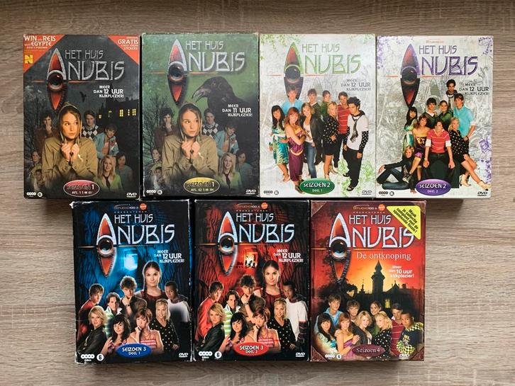 Het Huis Anubis Seizoen 1 tem 4, CD & DVD, DVD | Enfants & Jeunesse, Comme neuf, TV fiction, Coffret, À partir de 6 ans, Enlèvement ou Envoi