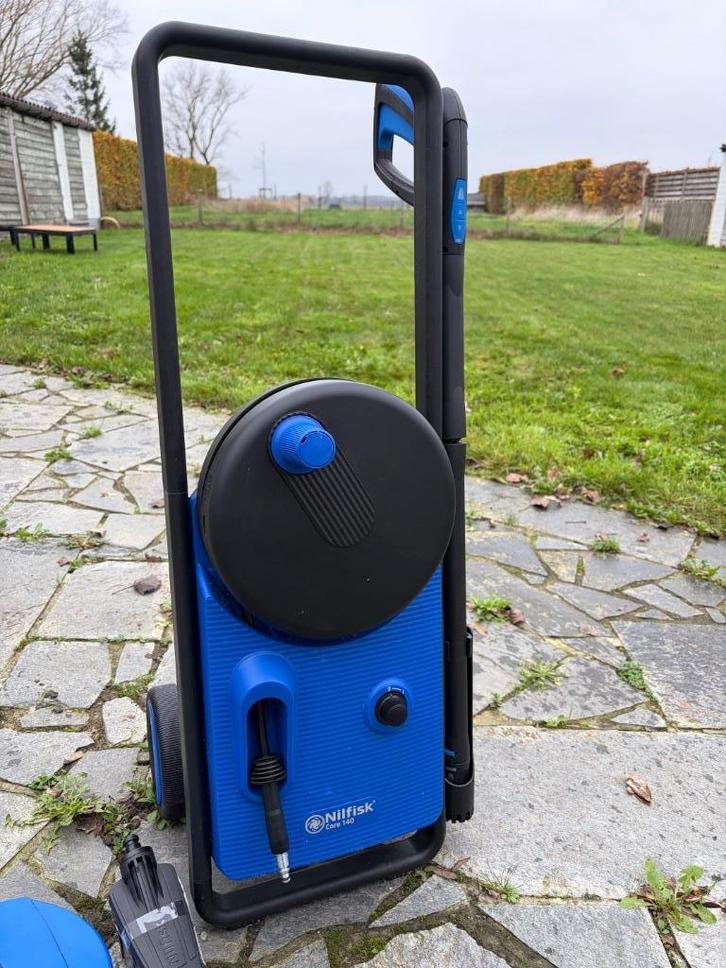 Nilfisk Core 140 Hogedrukreiniger, Tuin en Terras, Hogedrukreinigers, Zo goed als nieuw, Elektrisch, Met regelbare waterdruk, Met autostop en -start