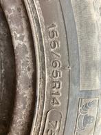 Roues hiver Peugeot 102 Ciitroen C1, 14 pouces, Pneus et Jantes, Pneus hiver, 155 mm