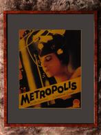 Affiche de film encadrée Fritz Lang Metropolis 1927, Comme neuf, Cinéma et TV, Avec cadre, A4 ou plus petit