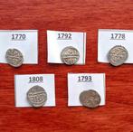 Ottomaanse Rijk Akçe: zilveren munten, Postzegels en Munten, Ophalen of Verzenden, Overige landen, Setje, Zilver