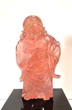 Boedhha in Roze kwarts, Verzamelen, Ophalen of Verzenden, Mineraal