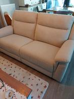 salon 3x2 stof nieuw 6 weken oud ,2 relax zit/hoofd ., Ophalen, Nieuw, Hout