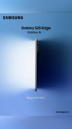 Samsung S25 edge 256 GB 12 GB RAM, Telecommunicatie, Mobiele telefoons | Samsung, Ophalen, Overige modellen, Zwart, Nieuw