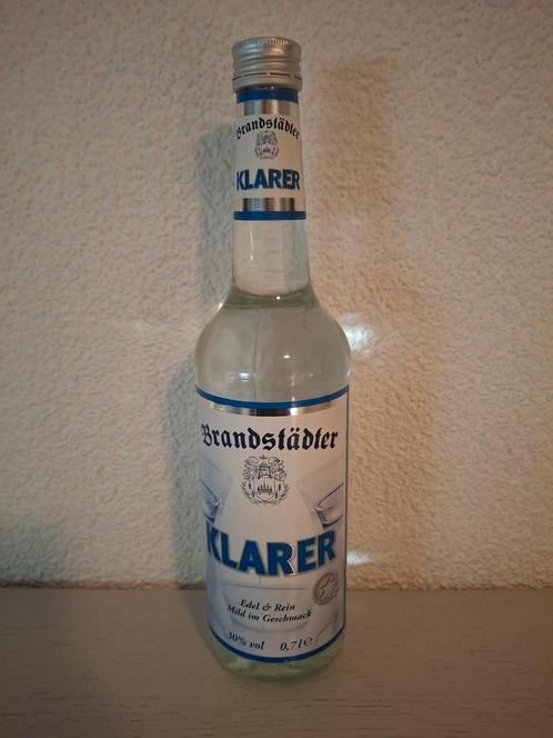 Brandstädter Klarer 0,7 ltr nieuw en ongeopend, Verzamelen, Wijnen, Nieuw, Overige typen, Overige gebieden, Vol, Ophalen of Verzenden