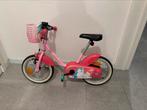 Kinderfiets met steunwieltjes, Fietsen en Brommers, Ophalen, Gebruikt, Minder dan 16 inch, B-Twin