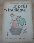 Tintin Le Petit Vingtième 22 de 1933 Hergé Kuifje, Verzamelen, Overige typen, Gebruikt, Ophalen of Verzenden, Kuifje