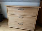 Kleine meubel met 3 laden + bijhorende nachtkastje, Maison & Meubles, Enlèvement, Comme neuf