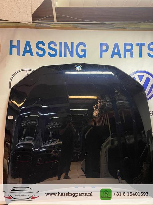 BMW 5-Serie  MOTORKAP zwart ORIGINEEL  41007440427 2016-2021, Auto-onderdelen, Carrosserie, Bumper, BMW, Voor, Gebruikt, Ophalen of Verzenden