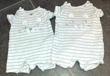 Baby kleding 2 boxpakjes C&A muis 56 beschikbaar voor biedingen
