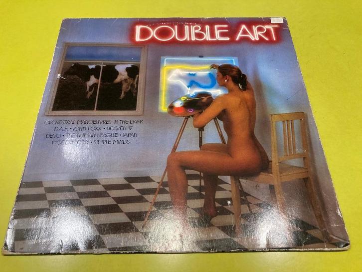 Double Art * NEW WAVE compilatie LP 1981, CD & DVD, Vinyles | Rock, Utilisé, Alternatif, 12 pouces, Enlèvement ou Envoi