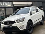 SsangYong Actyon Sports 2.2 Turbo 4WD CUIR CRUISE GARANTIE 1, Auto's, SsangYong, Gebruikt, 131 kW, Zwart, Leder