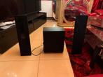 Home cinema-set — 2 kolommen + subwoofer, Ophalen of Verzenden, Zo goed als nieuw